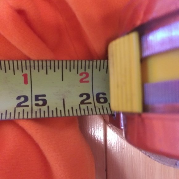 NWT LL Bean Hunter Orange hooded coat size Large FLAWED - Picture 9 of 16